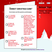 HONEST CHRISTMAS CARD™ .com 